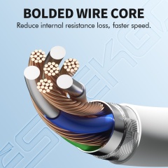 ESEEKGO G-13A 2.0A 3.3FT USB to 8 PIN Data Cable