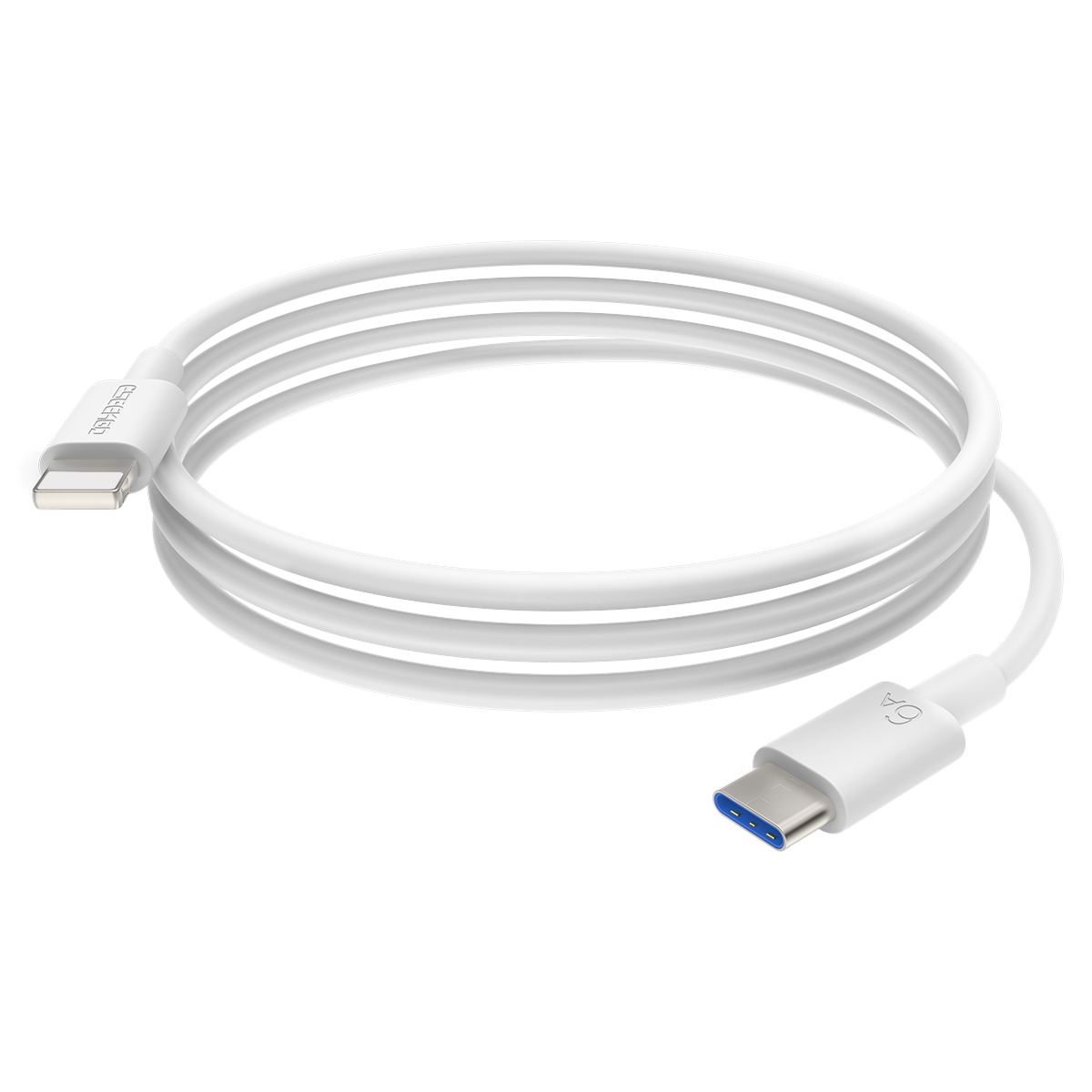 ESEEKGO L-6LW 6A 3.3FT Type-C To 8 PIN TPE Soft Data Cable