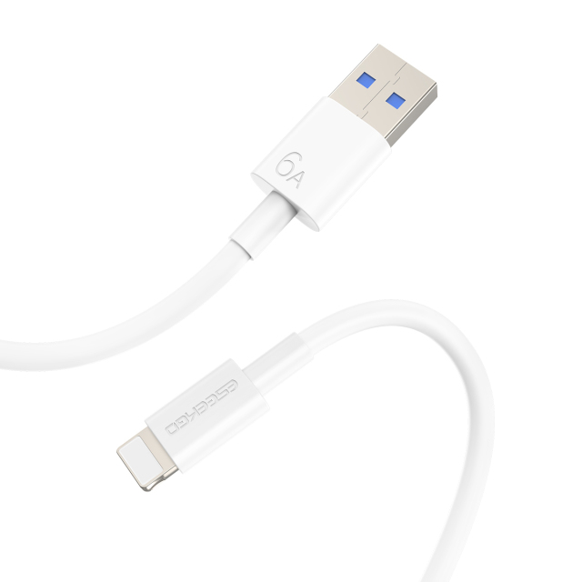 ESEEKGO L-6AL 6A 3.3FT USB To 8 PIN TPE Soft Data Cable
