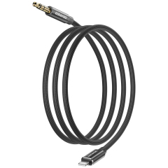 ESEEKGO AX-02 Nylon Braided 4FT Lightning To 3.5mm Audio Cable