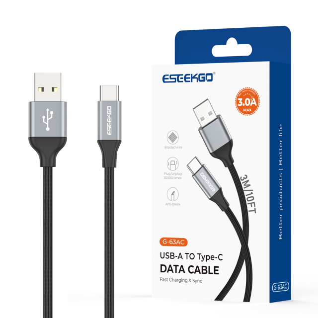 ESEEKGO G-63AC USB-A to Type-C Data Cable