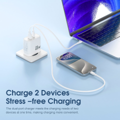 ESEEKGO TE-65C GaN 65W Wall Charger (EU Standard With Two Ports)