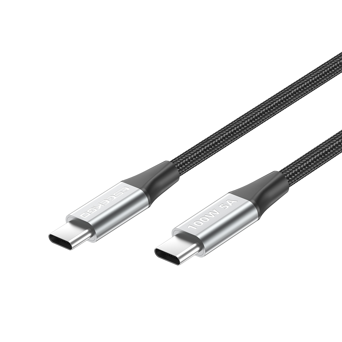 ESEEKGO ES-C200  USB-C To USB-C 100W/5A 2M/6.6FT Data Cable