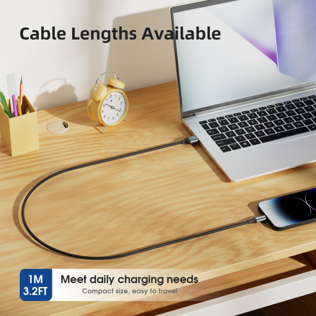ESEEKGO G-61AL USB-A to 8PIN Data Cable