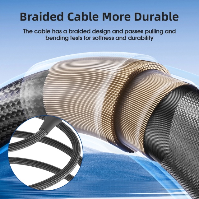 ESEEKGO G-63AC USB-A to Type-C Data Cable