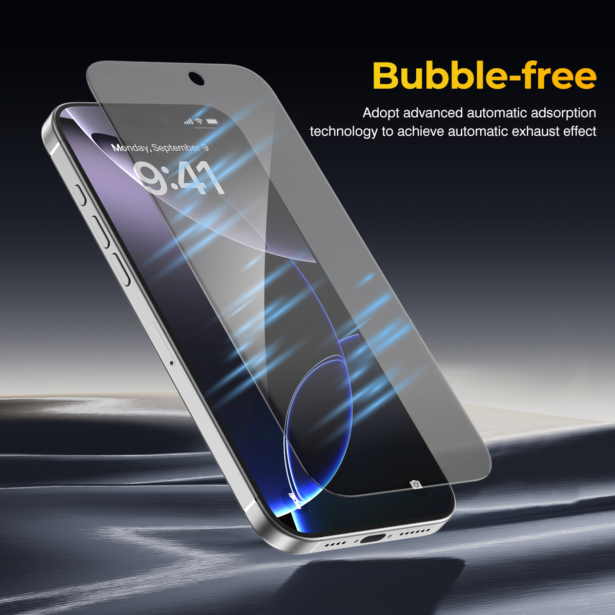 ESEEKGO TGP-02 High Clear Privacy Tempered Glass Anti peeping