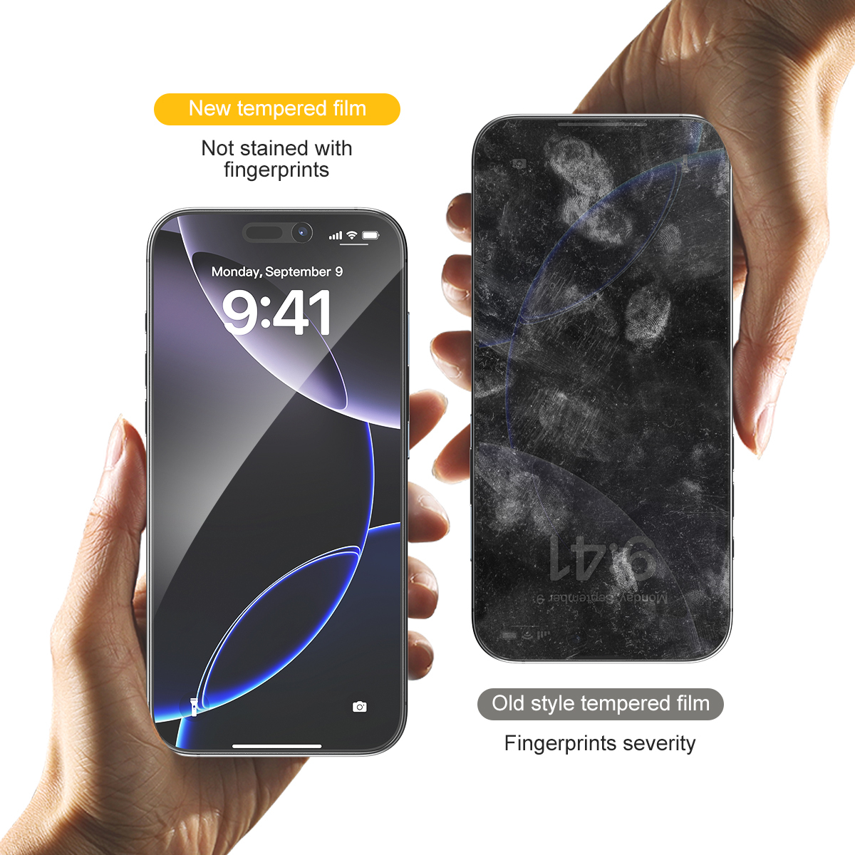 ESEEKGO TGP-02 High Clear Privacy Tempered Glass Anti peeping