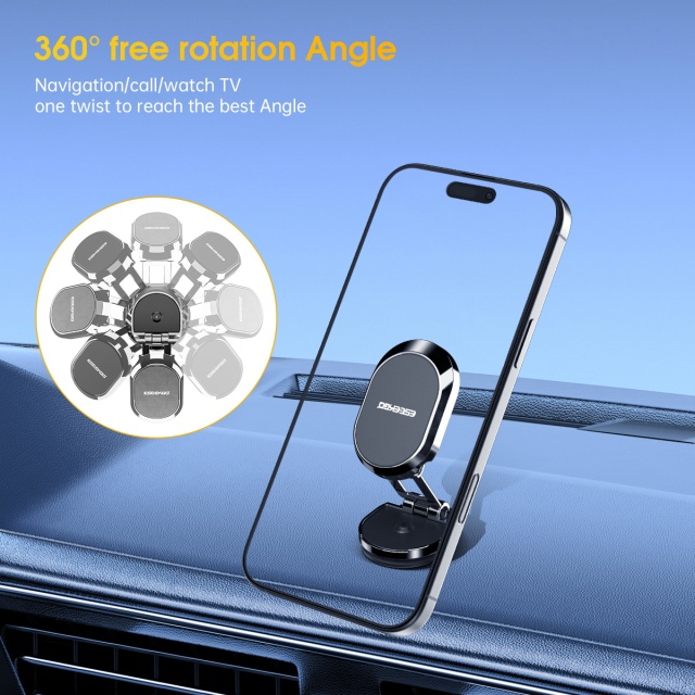ESEEKGO CH-05 Foldable Magnetic Car Phone Mount
