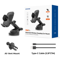 ESEEKGO CH-06 Car phone wireless charging holder set