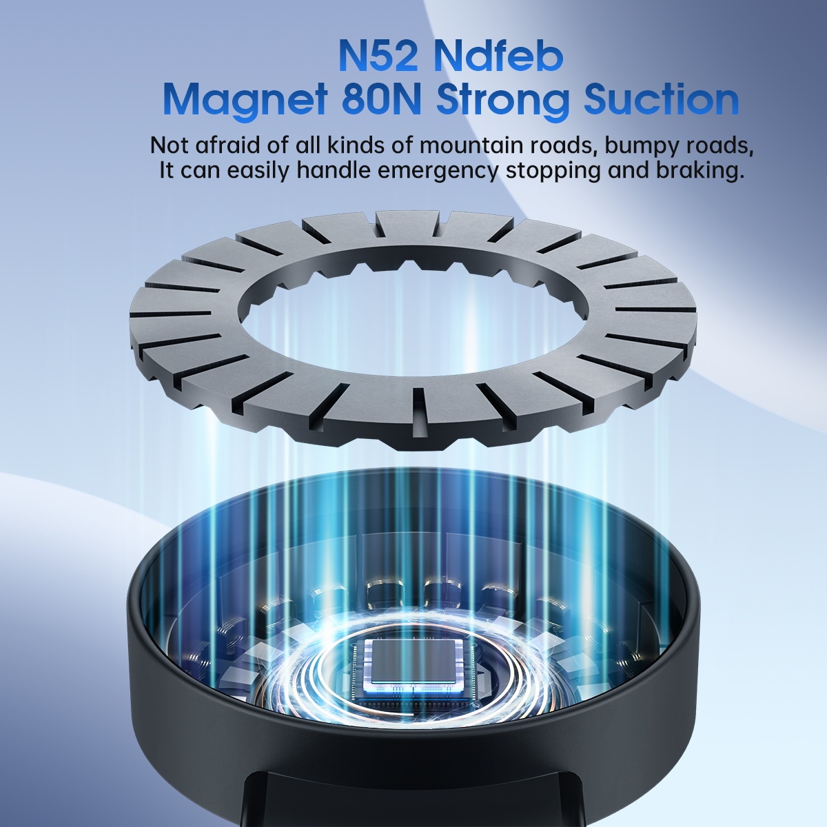 ESEEKGO CH-F1 Magnetic Car Holder