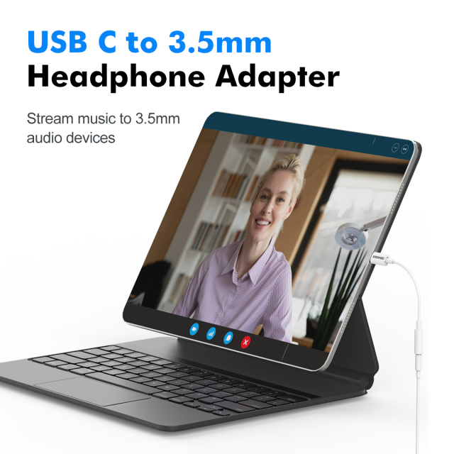 ESEEKGO ES-36 Type-C To 3.5MM Audio Adapter Cable