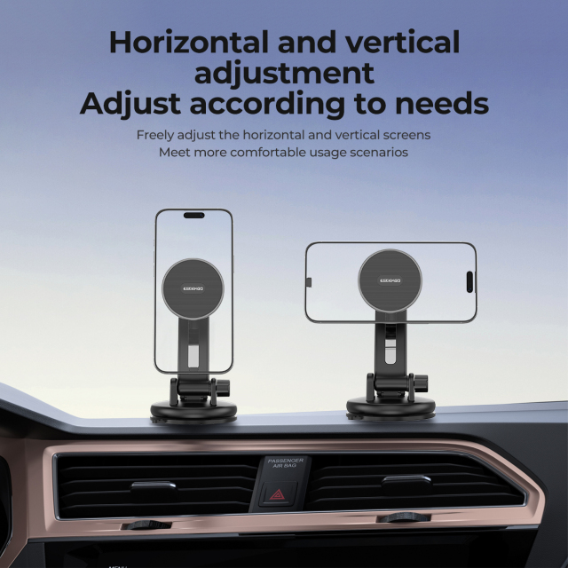ESEEKGO CH-04 Strong Magnetic Center Cansole Car Holder