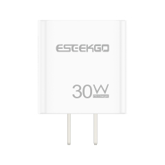 ESEEKGO T-30UA GaN PD30W US Standard Travel Adapter