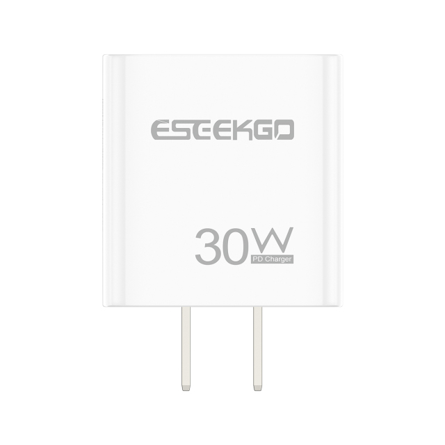 ESEEKGO T-30UA GaN PD30W US Standard Travel Adapter
