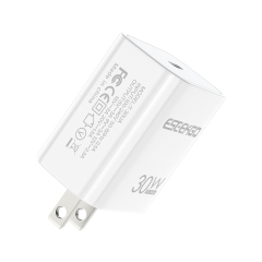 ESEEKGO T-30UA GaN PD30W US Standard Travel Adapter