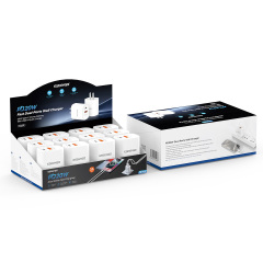 ESEEKGO T-32US 20W USB-A+USB-C Travel Adapter Set 12pcs