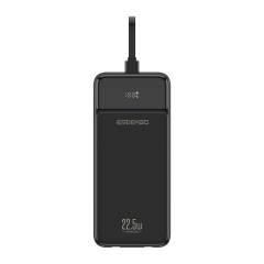ESEEKGO P-12B 10000 mAh Power Bank With Built-in Cable