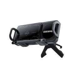 ESEEKGO CH-08 Folding Screen Wireless Charging Rotating Car Stand