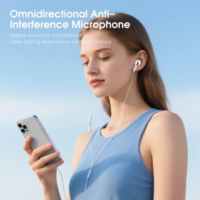 ESEEKGO E-30C Type-C In-Ear Wired Earbuds