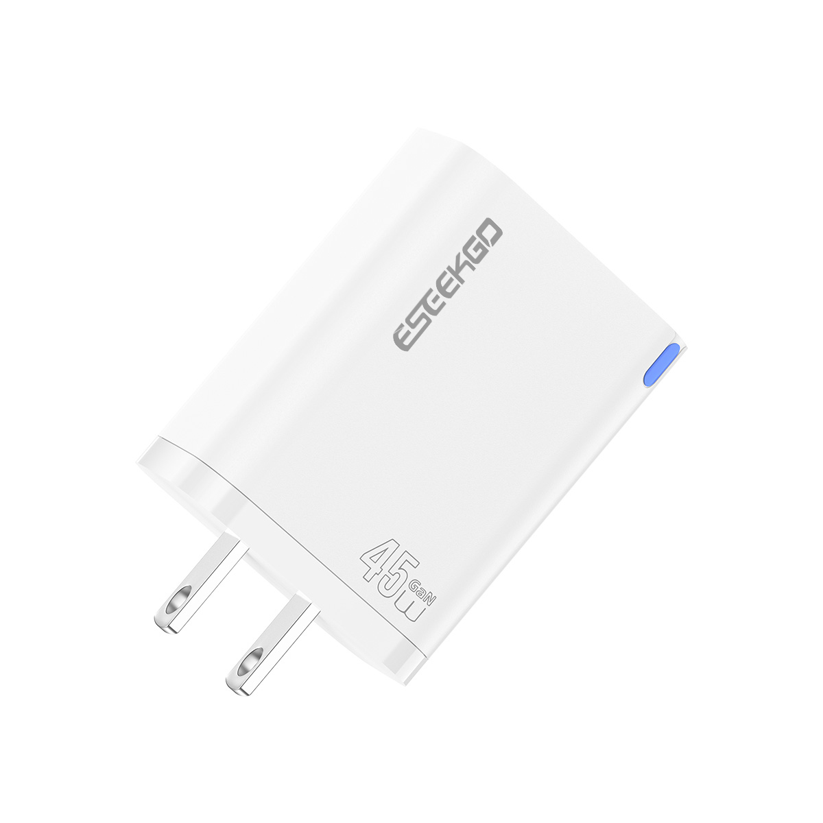 ESEEKGO T-45UB QC3.0 GaN PD45W Dual Ports Travel Charger