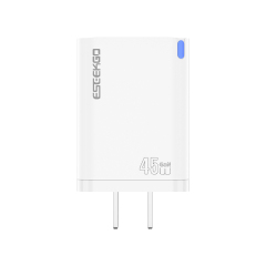 ESEEKGO T-45UB QC3.0 GaN PD45W Dual Ports Travel Charger