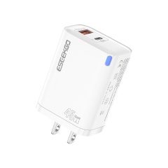 ESEEKGO T-45UB QC3.0 GaN PD45W Dual Ports Travel Charger