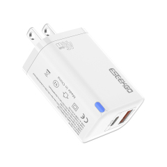 ESEEKGO T-45UB QC3.0 GaN PD45W Dual Ports Travel Charger