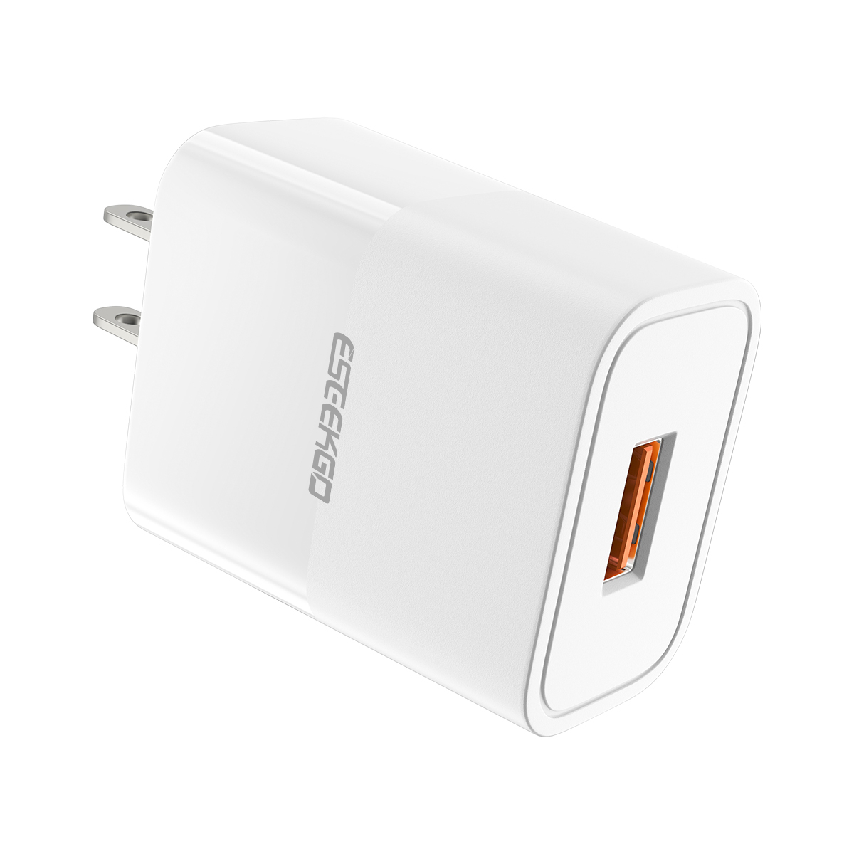 ESEEKGO T-02UA Fireproof PC Travel Adapter（10W / US）