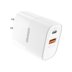 ESEEKGO T-32UB Fireproof PC Travel Adapter（20W / US / 2 Ports）