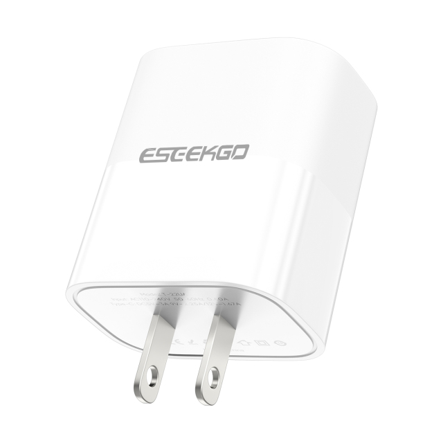 ESEEKGO T-22UA Fireproof PC Travel Adapter（20W / US）