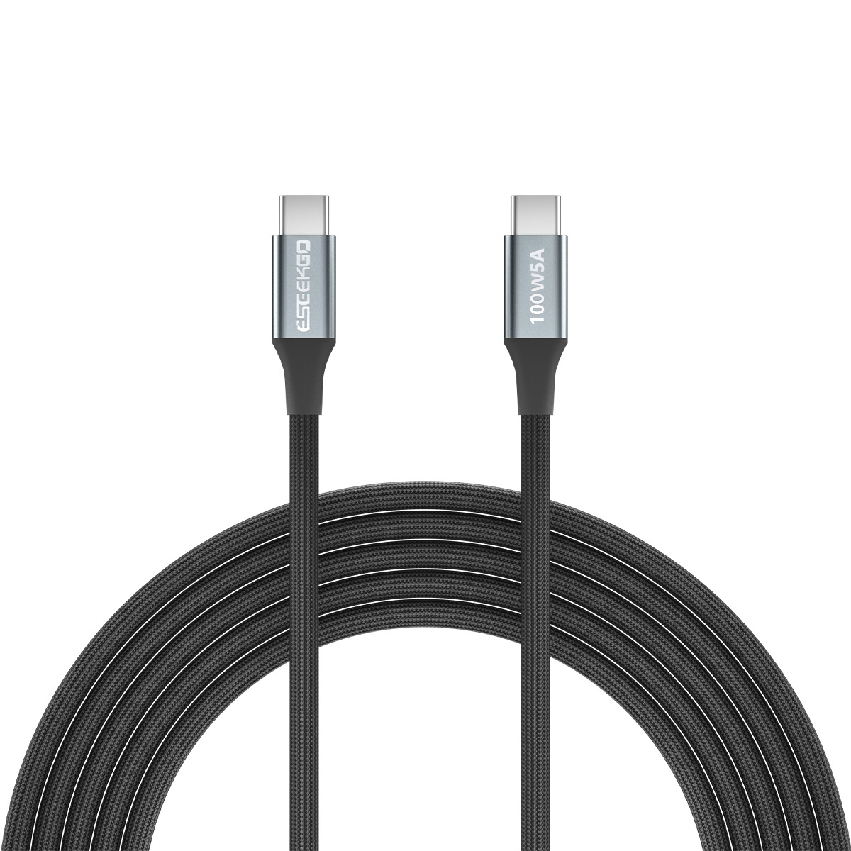 ESEEKGO ES-C100  USB-C To USB-C 100W/5A 1M/3.3FT Data Cable