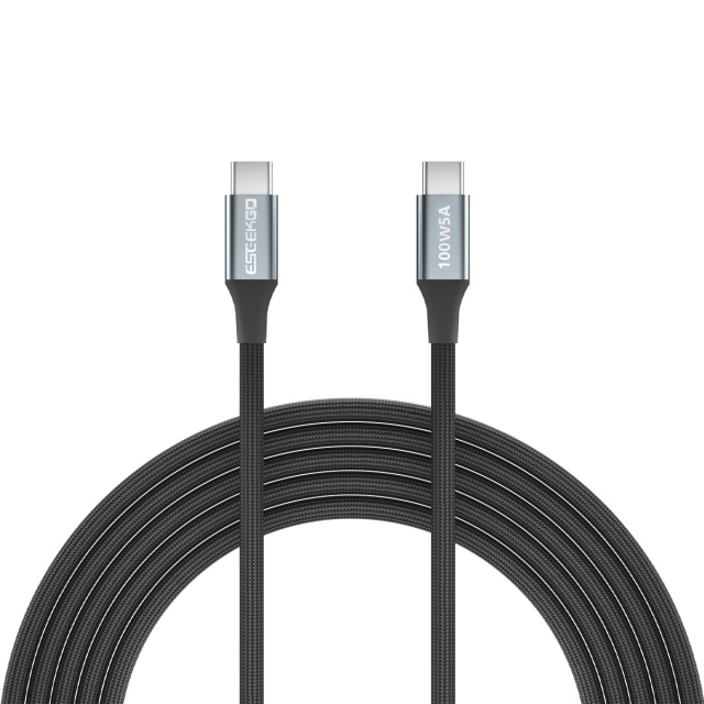 ESEEKGO ES-C100  USB-C To USB-C 100W/5A 1M/3.3FT Data Cable