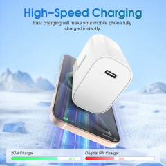 ESEEKGO T-22UA Fireproof PC Travel Adapter（20W / US）