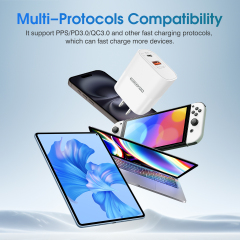 ESEEKGO T-32UB Fireproof PC Travel Adapter（20W / US / 2 Ports）