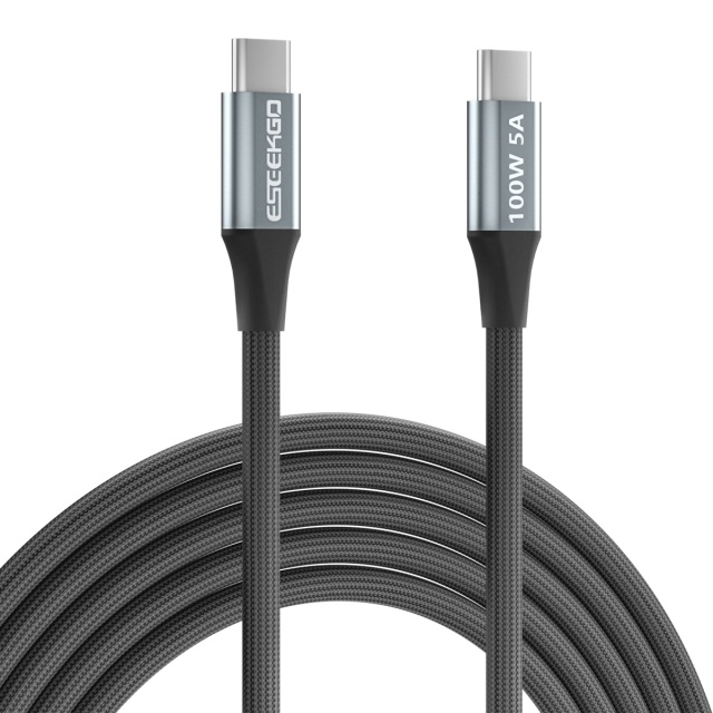 ESEEKGO ES-C100  USB-C To USB-C 100W/5A 1M/3.3FT Data Cable