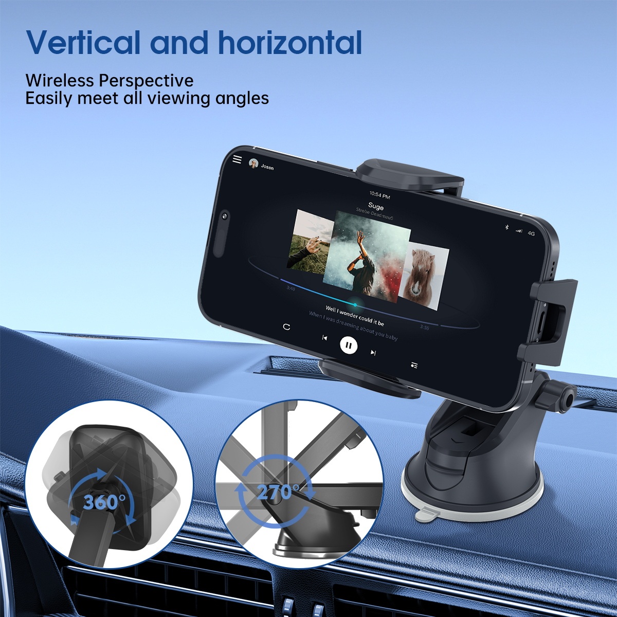 ESEEKGO CH-03 Universal Dashboard Car Holder