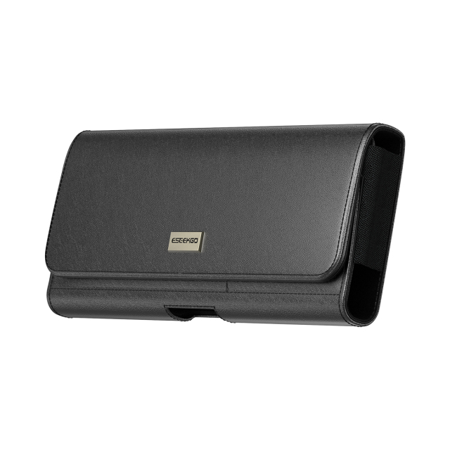 ESEEKGO PO-H1-XL Universal Magnetic Leather Phone Pouch