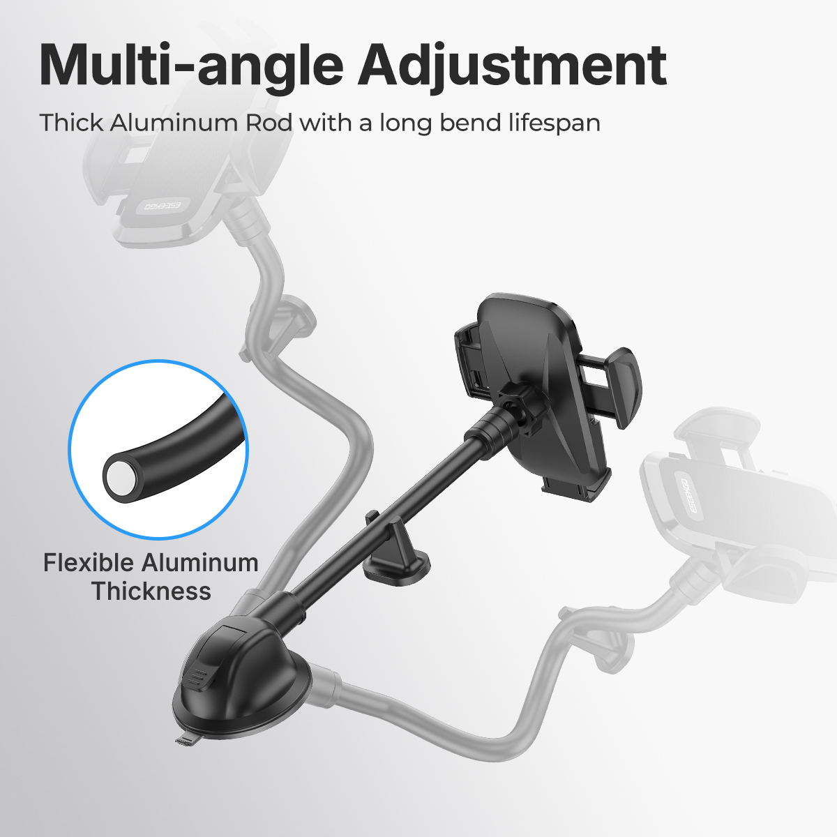 ESEEKGO CH-16 Universal clip on car phone holder