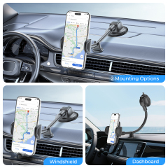 ESEEKGO CH-16 Universal clip on car phone holder