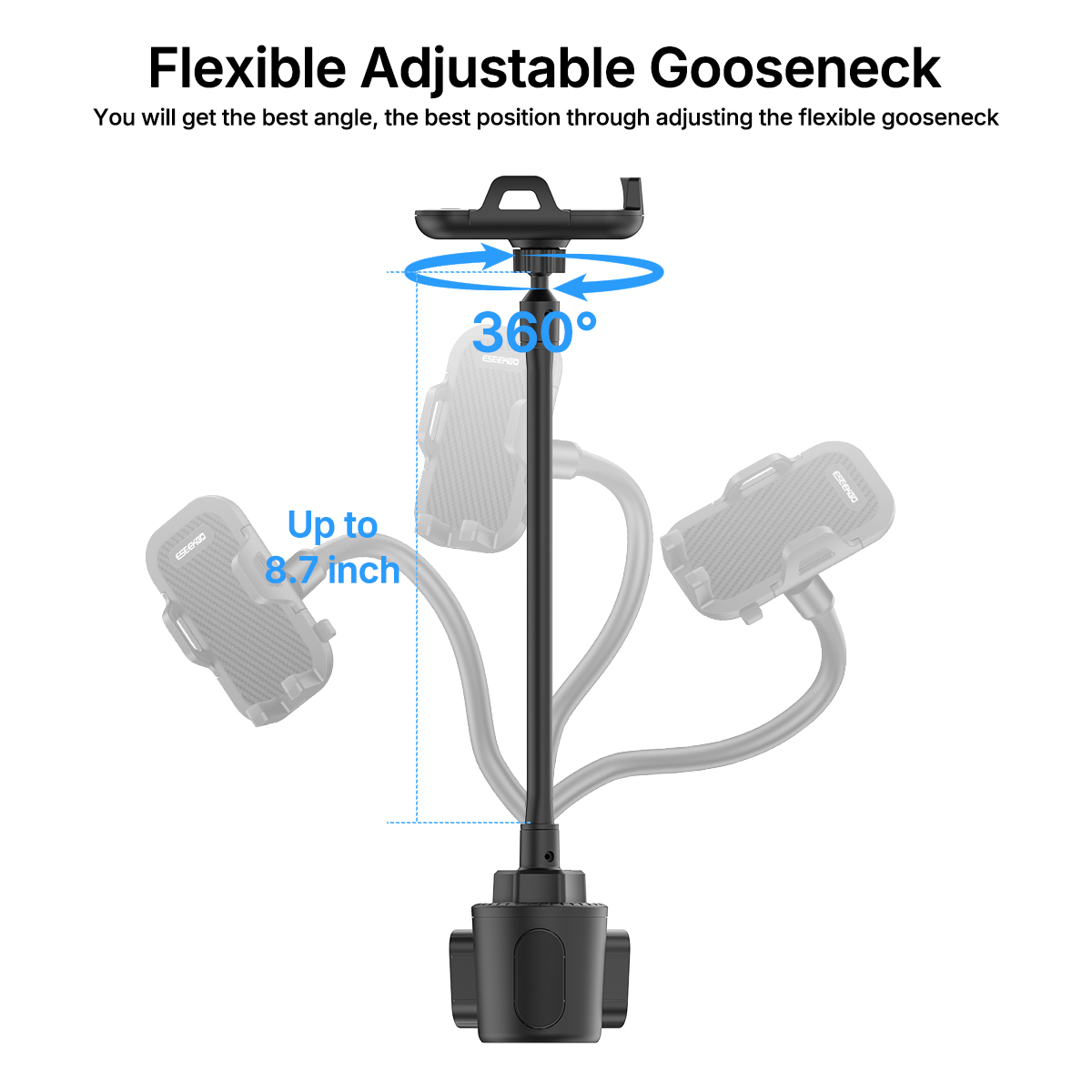 ESEEKGO CH-15 Phone Car Holder