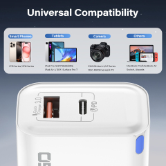 ESEEKGO T-45UC PD45W GaN Dual Ports Smart Charger Set