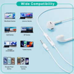ESEEKGO E-10M 3.5MM Stereo Wired Earbuds