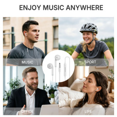 ESEEKGO E-10M 3.5MM Stereo Wired Earbuds