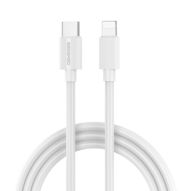 ESEEKGO G-04AW 3.0A 3.3FT Type-C to 8PIN Charging Data Cable