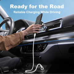 ESEEKGO G-01AW 3.0A 3.3FT Type-C to Type-C Charging Data Cable