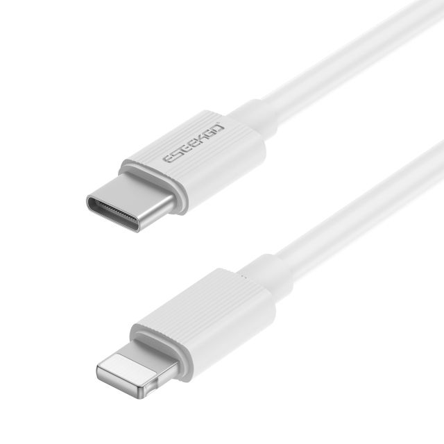 ESEEKGO G-04AW 3.0A 3.3FT Type-C to 8PIN Charging Data Cable