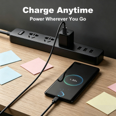 ESEEKGO G-01AB 3.0A 3.3FT Type-C to Type-C Charging Data Cable