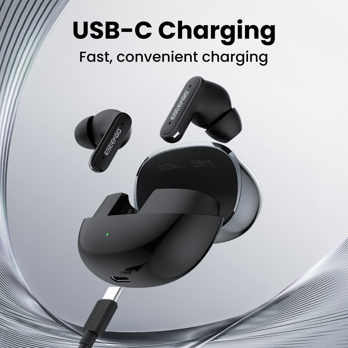 ESEEKGO EB-07B TWS Wireless Bluetooth Earphones