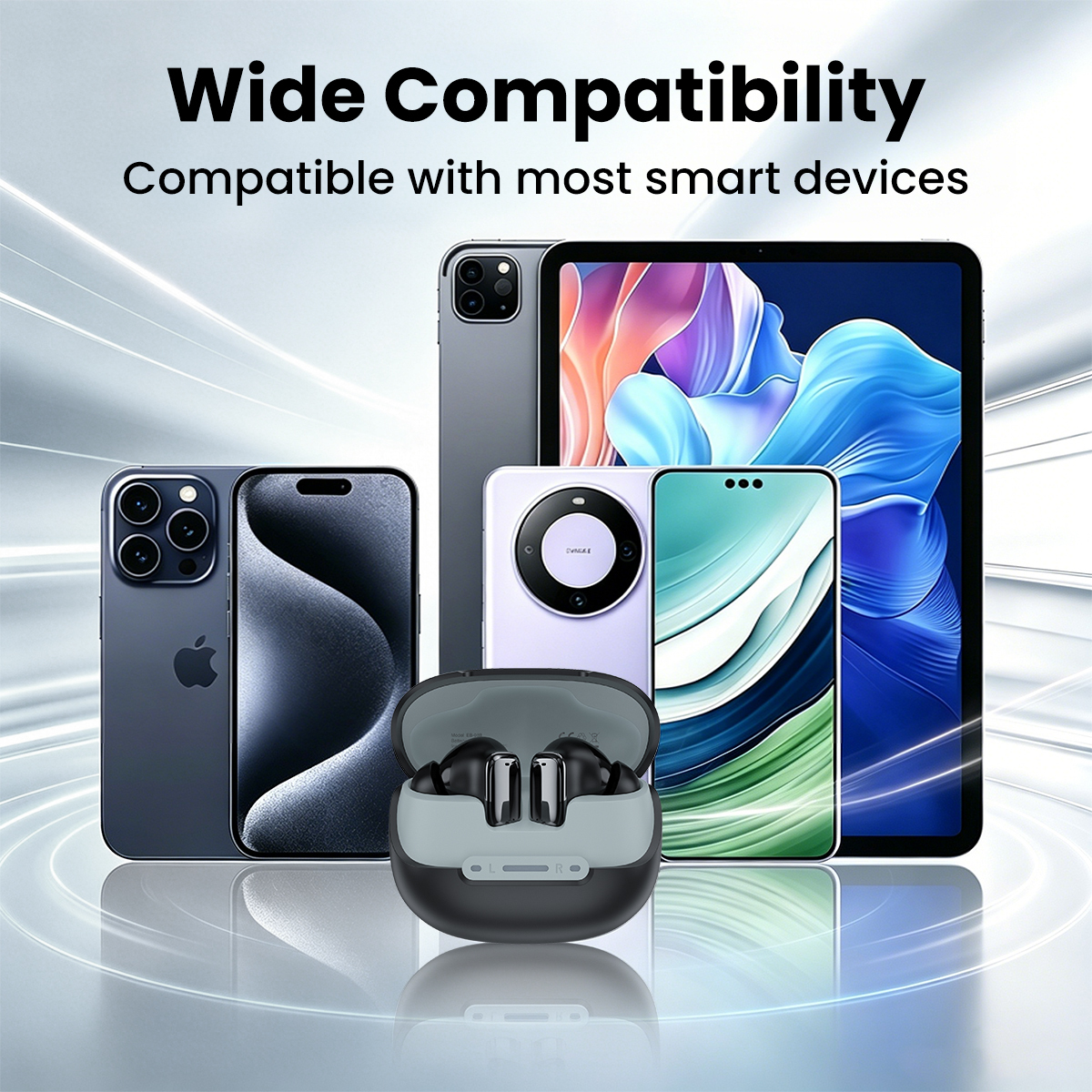 ESEEKGO EB-08B TWS Wireless Bluetooth Earphones