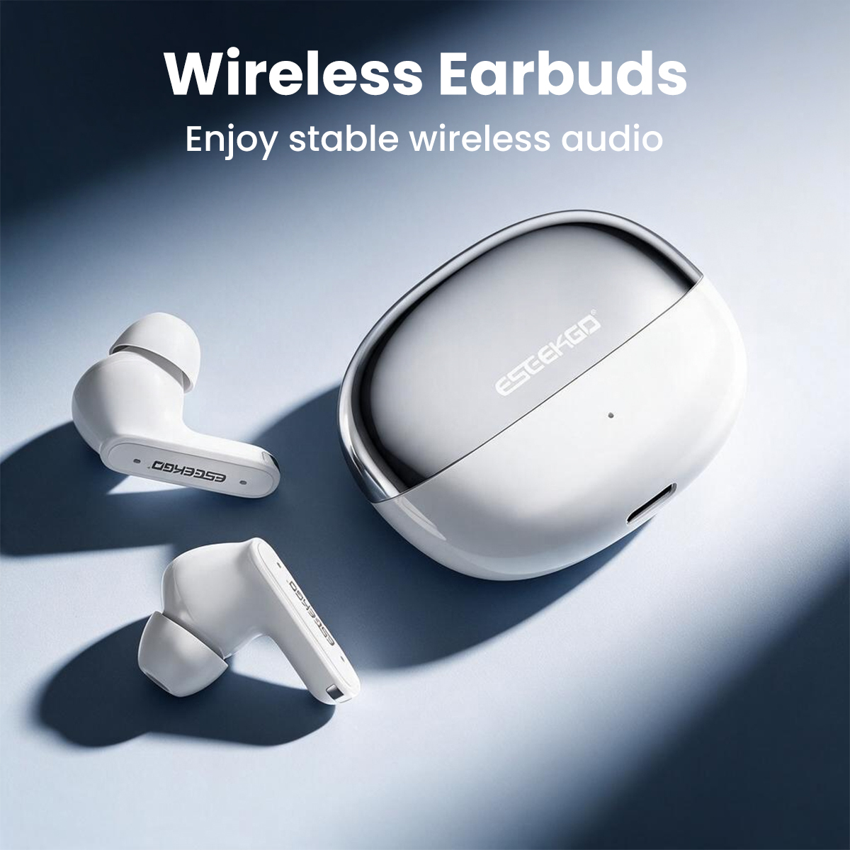 ESEEKGO EB-07W TWS Wireless Bluetooth Earphones
